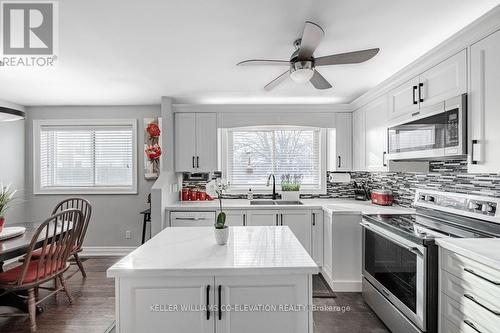 94 Archibald Street, Brampton, ON - Indoor Photo Showing Kitchen With Double Sink With Upgraded Kitchen