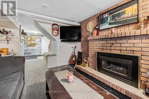 94 Archibald Street, Brampton, ON - Indoor Photo Showing Living Room With Fireplace