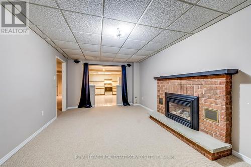 1143 Chapelton Place, Oakville, ON - Indoor With Fireplace