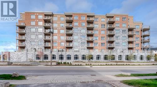 612 - 155 Water Street S, Cambridge, ON - Outdoor With Balcony With Facade