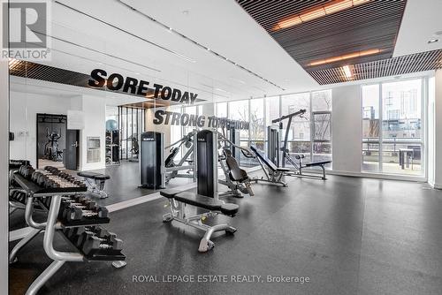 712 - 200 Sackville Street, Toronto, ON - Indoor Photo Showing Gym Room