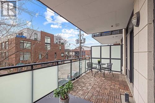 219 - 88 Colgate Avenue, Toronto, ON - Outdoor With Balcony With Exterior