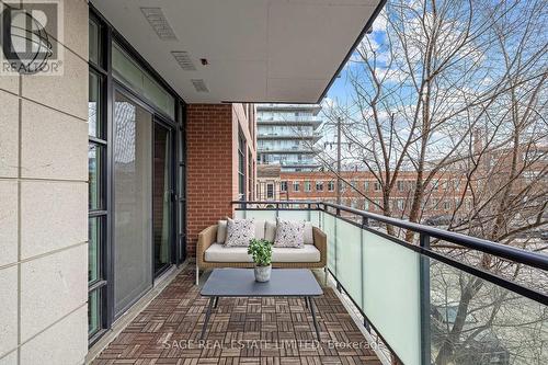 219 - 88 Colgate Avenue, Toronto, ON - Outdoor With Balcony With Exterior