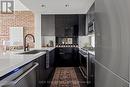 219 - 88 Colgate Avenue, Toronto, ON  - Indoor Photo Showing Kitchen With Upgraded Kitchen 