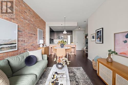 219 - 88 Colgate Avenue, Toronto, ON - Indoor Photo Showing Living Room