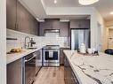 2124-9000 Jane St, Vaughan, ON  - Indoor Photo Showing Kitchen With Stainless Steel Kitchen With Upgraded Kitchen 