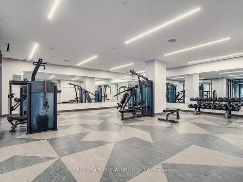 2124-9000 Jane St, Vaughan, ON - Indoor Photo Showing Gym Room