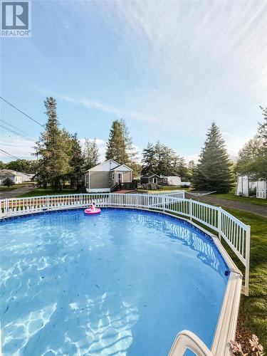 69 Wireless Road, Botwood, NL - Outdoor With Above Ground Pool With Backyard