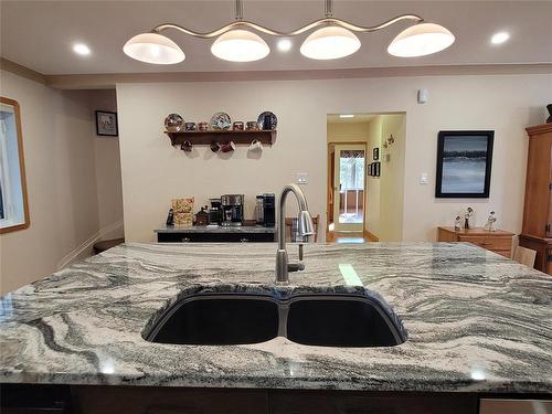 26159 Pr 331 Highway E, Newton, MB - Indoor Photo Showing Kitchen With Double Sink