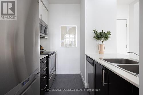 1119 - 61 Heintzman Street, Toronto, ON - Indoor Photo Showing Kitchen With Double Sink