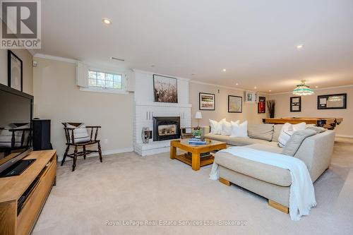 2145 Elmhurst Avenue, Oakville (Eastlake), ON - Indoor With Fireplace