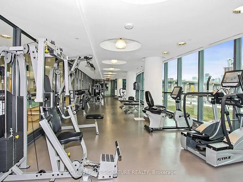 1104-215 Fort York Blvd, Toronto, ON - Indoor Photo Showing Gym Room