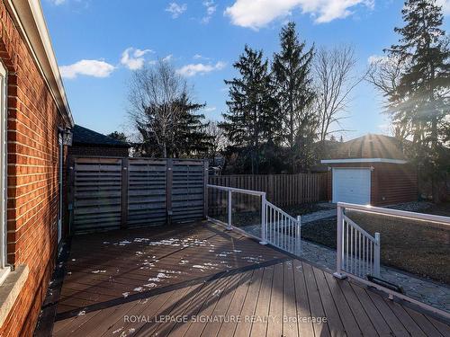 36 Kilpatrick Dr, Toronto, ON - Outdoor With Deck Patio Veranda