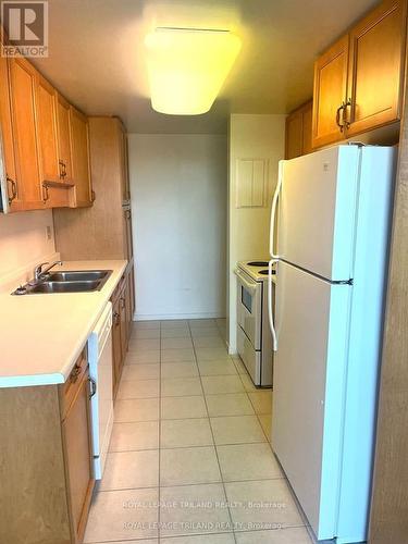 705 - 1255 Commissioners Road W, London, ON - Indoor Photo Showing Kitchen With Double Sink