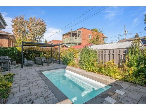 Backyard - 31 Av. Verdi, Laval (Laval-Des-Rapides), QC - Outdoor With In Ground Pool