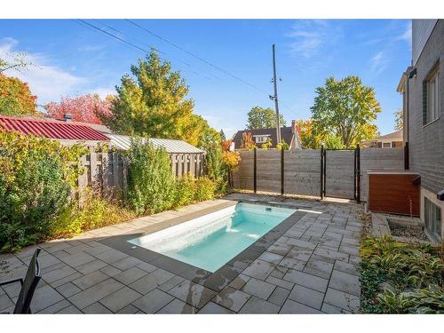 Backyard - 31 Av. Verdi, Laval (Laval-Des-Rapides), QC - Outdoor With In Ground Pool