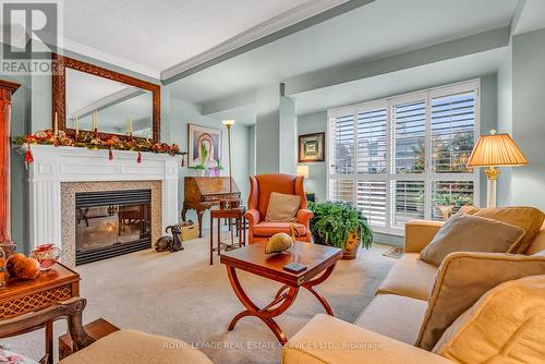 307 - 1818 Bayview Avenue, Toronto, ON - Indoor Photo Showing Living Room With Fireplace