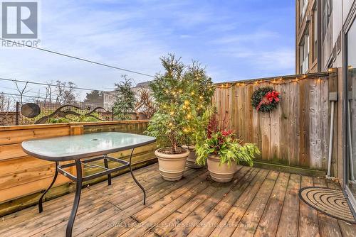 307 - 1818 Bayview Avenue, Toronto, ON - Outdoor With Deck Patio Veranda