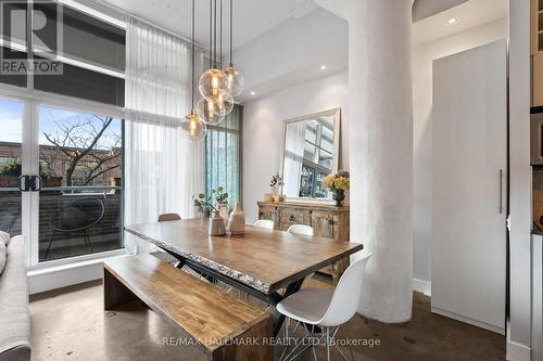 204 - 233 Carlaw Avenue, Toronto, ON - Indoor Photo Showing Dining Room