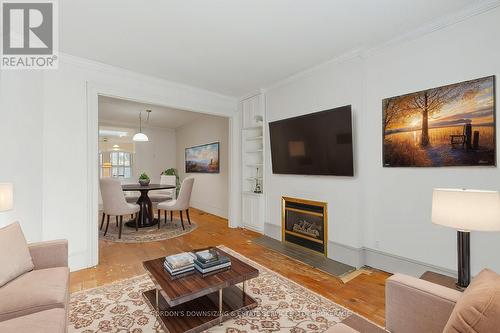 133 William Street, Kingston (Central City East), ON - Indoor Photo Showing Living Room With Fireplace