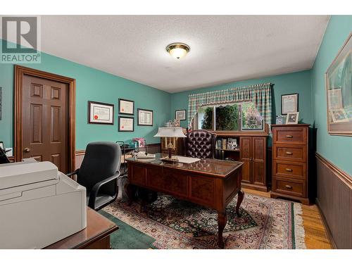 Second bedroom upstairs - 761 Siwash Court, Kelowna, BC - Indoor Photo Showing Office