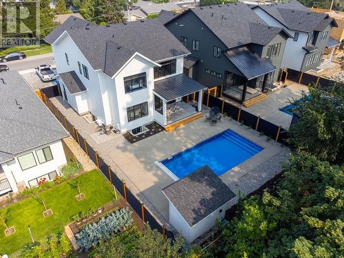 689 Balsam Road, Kelowna, BC - Outdoor With In Ground Pool With Deck Patio Veranda