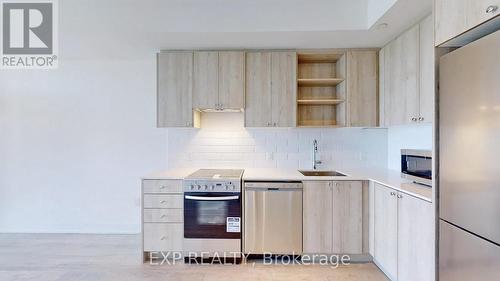 715 - 50 George Butchart Drive E, Toronto, ON - Indoor Photo Showing Kitchen