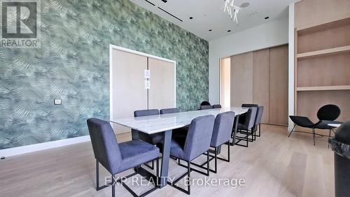 715 - 50 George Butchart Drive E, Toronto, ON - Indoor Photo Showing Dining Room