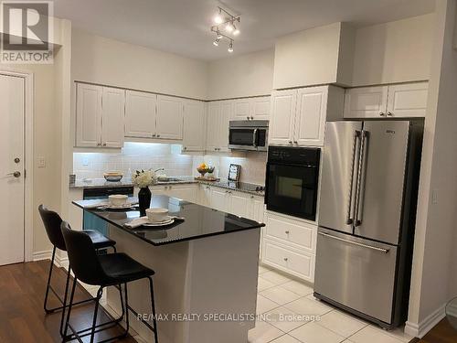 215 - 830 Scollard Court, Mississauga, ON - Indoor Photo Showing Kitchen With Stainless Steel Kitchen