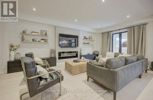 641 Wild Rye Street, Waterloo, ON - Indoor Photo Showing Living Room With Fireplace