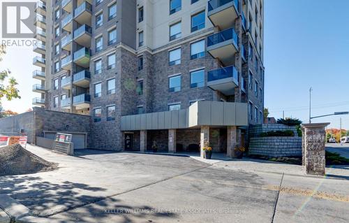 201 - 223 Erb Street W, Waterloo, ON - Outdoor With Balcony With Facade