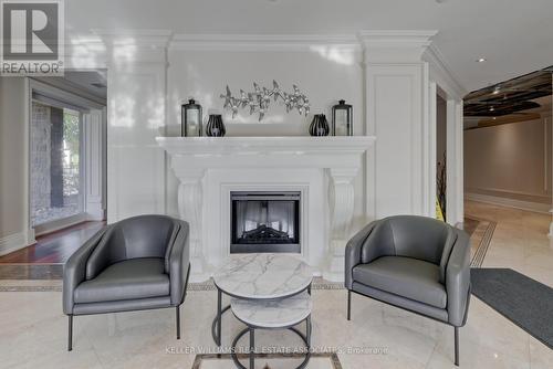 201 - 223 Erb Street W, Waterloo, ON - Indoor Photo Showing Living Room With Fireplace