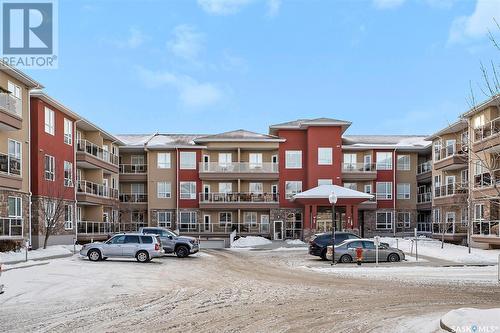 211 1025 Moss Avenue, Saskatoon, SK - Outdoor With Balcony With Facade