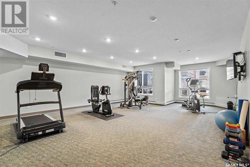 211 1025 Moss Avenue, Saskatoon, SK - Indoor Photo Showing Gym Room