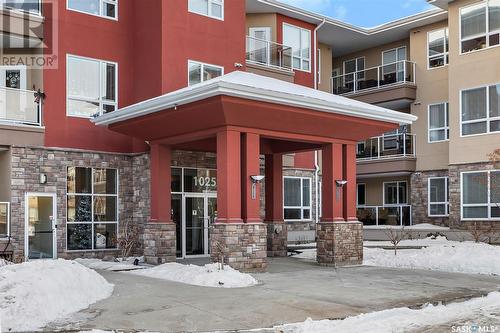 211 1025 Moss Avenue, Saskatoon, SK - Outdoor With Balcony With Facade