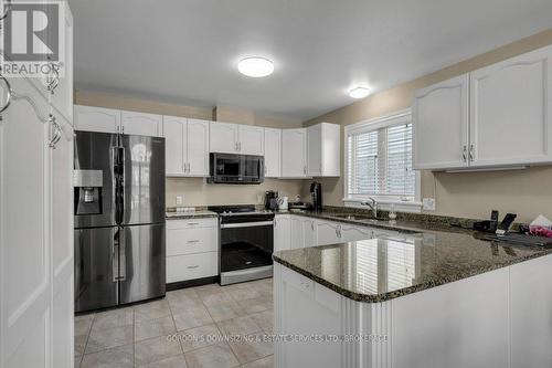 593 Roosevelt Drive, Kingston (City Southwest), ON - Indoor Photo Showing Kitchen With Double Sink