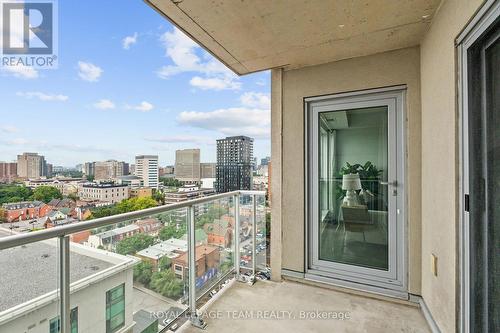 1705 - 195 Besserer Street, Ottawa, ON - Outdoor With Balcony With View With Exterior