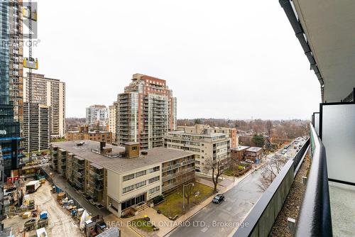 804 - 117 Broadway Avenue, Toronto, ON - Outdoor With Balcony