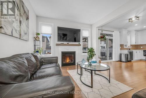 730 Perseus Avenue, Ottawa, ON - Indoor Photo Showing Living Room With Fireplace