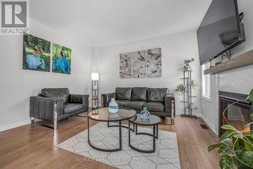 730 Perseus Avenue, Ottawa, ON - Indoor Photo Showing Living Room With Fireplace