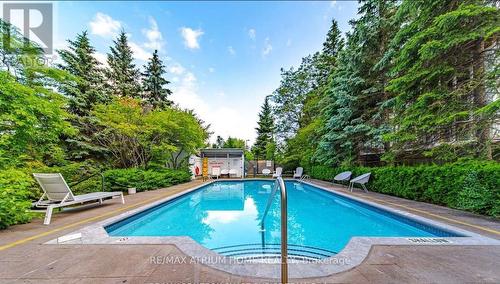 2511 - 35 Finch Avenue E, Toronto, ON - Outdoor With In Ground Pool With Backyard