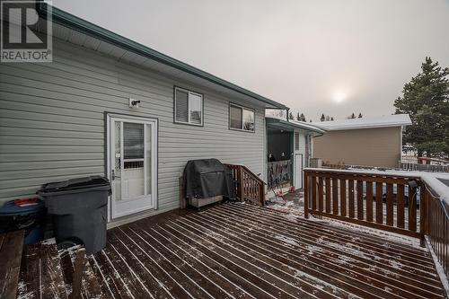 7713 Thompson Drive, Prince George, BC - Outdoor With Deck Patio Veranda With Exterior