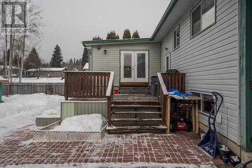 7713 Thompson Drive, Prince George, BC - Outdoor With Deck Patio Veranda With Exterior