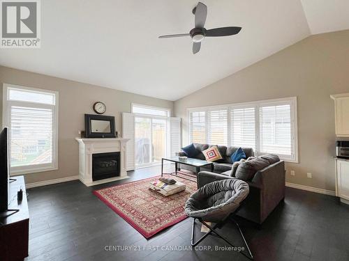 89 - 2250 Buroak Drive, London, ON - Indoor Photo Showing Living Room With Fireplace