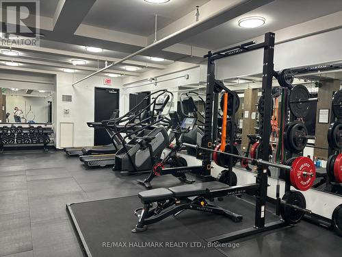 409 - 43 Hanna Avenue, Toronto, ON - Indoor Photo Showing Gym Room