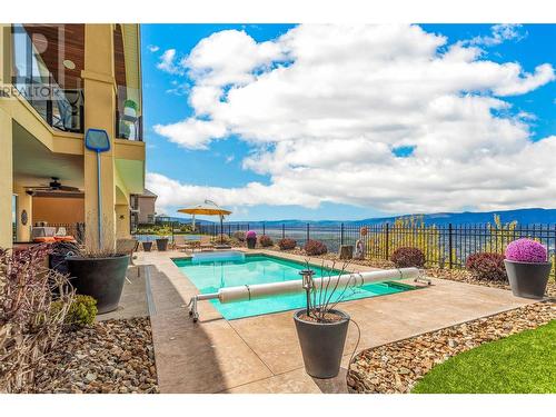 1756 Birkdale Avenue, Kelowna, BC - Outdoor With In Ground Pool With View