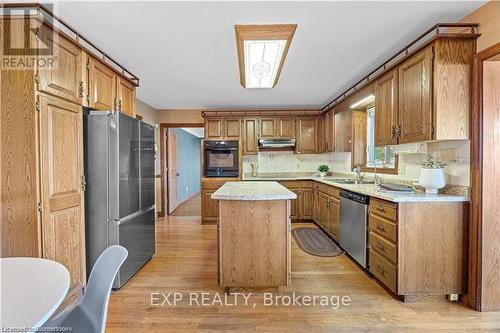 87 Third Road E, Hamilton, ON - Indoor Photo Showing Kitchen With Double Sink