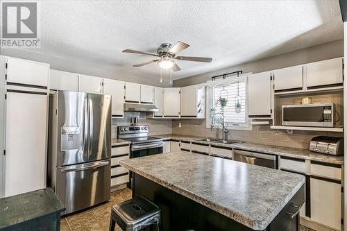 3861 Macmillan Drive, Val Caron, ON - Indoor Photo Showing Kitchen With Double Sink