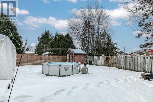 3861 Macmillan Drive, Val Caron, ON - Outdoor With Above Ground Pool