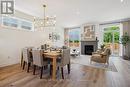 7 Beachwalk Crescent, Fort Erie (337 - Crystal Beach), ON  - Indoor Photo Showing Dining Room With Fireplace 